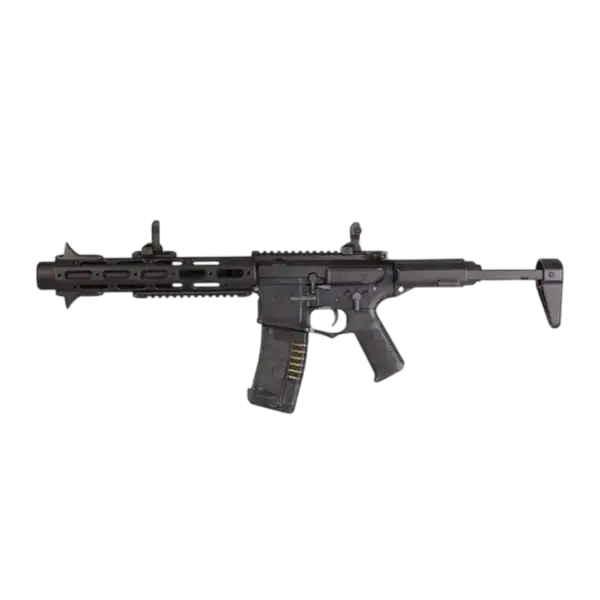 Ares AMOEBA AM-013 M4 Gen5 Black electric tactical paintball airsoft rifle.