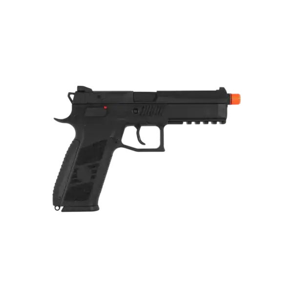 actionsportgames cz p 09 co2 blowback pistol | plastic slide | black / new
