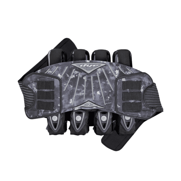 Dye Attack Pack Pro Black Dyecam paintball harness pod pack.