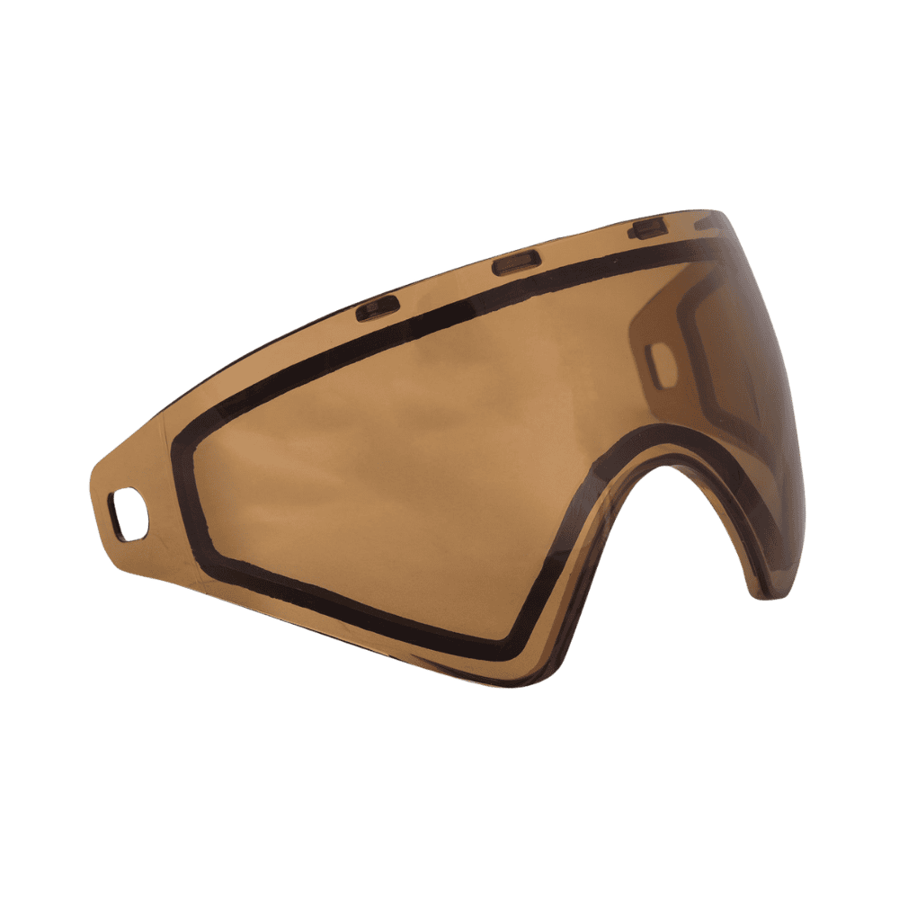 CRBN OPR Base thermal paintball goggle lens in HD Copper tint.