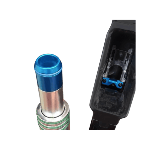 Dye DAM GBD FSR feed kit aluminum bolt tip upgrade for paintball markers.