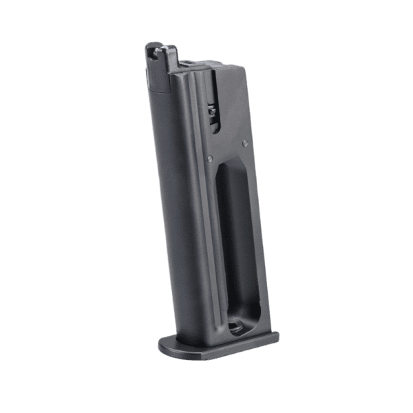 Cybergun Desert Eagle GBB 21-Round CO2 Magazine in black for tactical paintball cross-training.