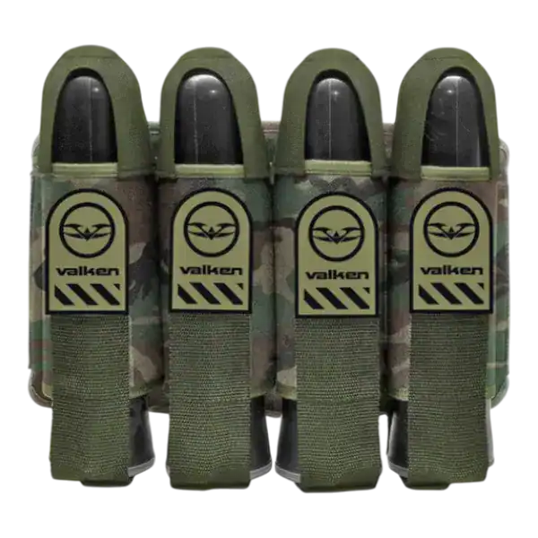 valken alpha 4 paintball harness | green camo | new