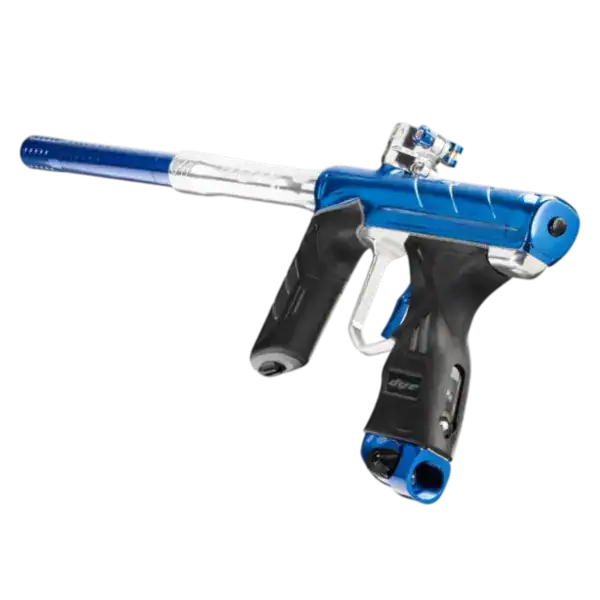 dye dsr pro electronic paintball marker | polish blue | new