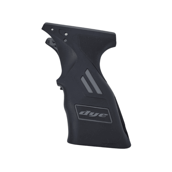 The official DYE DSR Sticky Grip in grey for paintball marker upgrades.