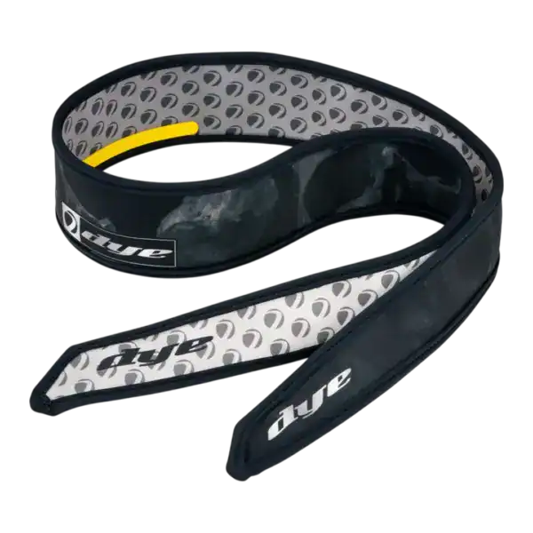 dye halo head tie | skulls black/silver | new