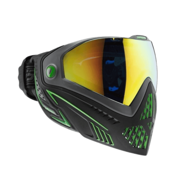 DYE i5 Thermal Paintball Goggle Emerald 2.0 mask with anti-fog lens.