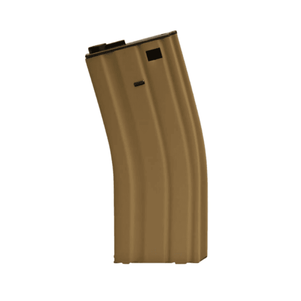 Elite Force EF Universal M4/M16 Hi Cap Mag 300rd Tan magazine for tactical cross-training paintball.