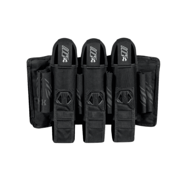 HK Army Eject Harness Blackout 3+2 tactical paintball pod pack.