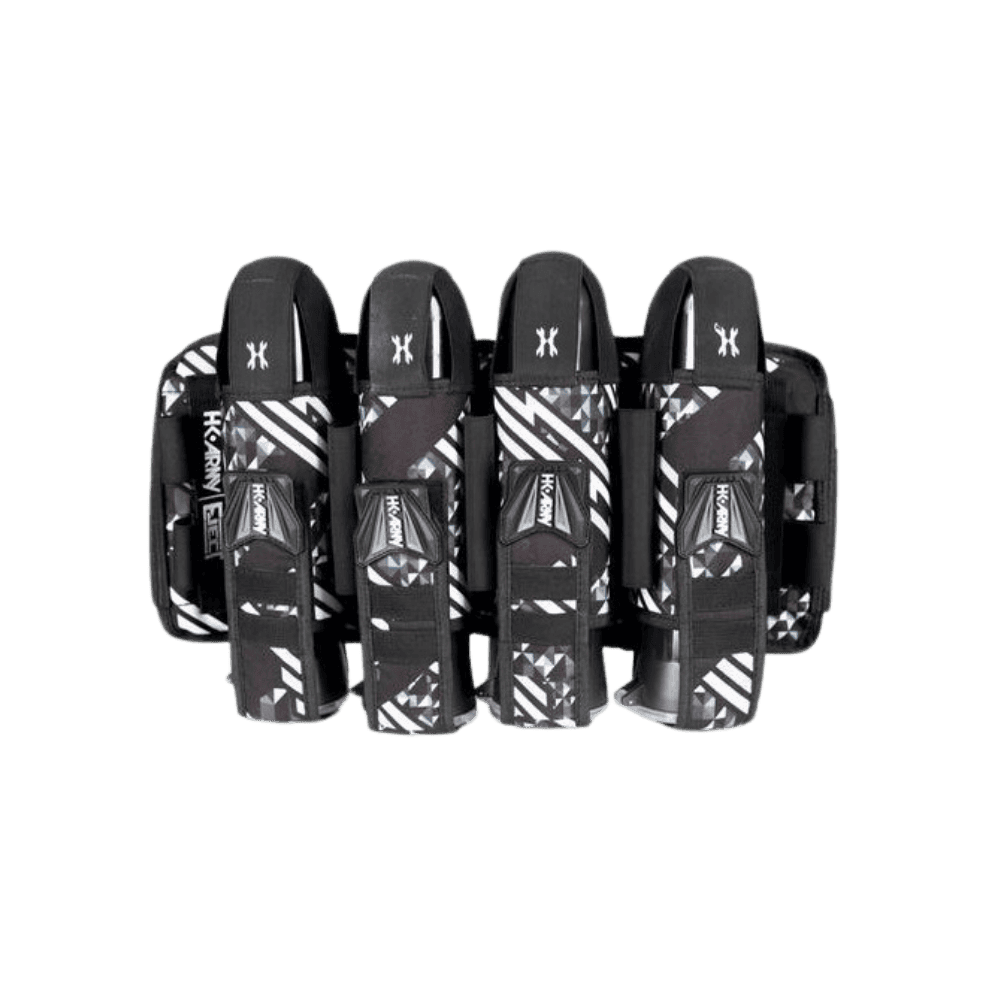 HK Army Eject Harness Slate 4+3+4 paintball pod pack.