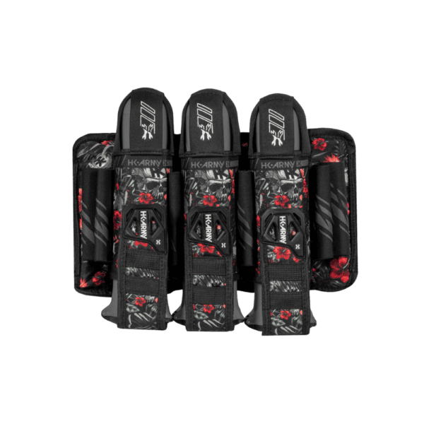 HK Army Eject Harness Tropical Skull 3+2 paintball pod pack.