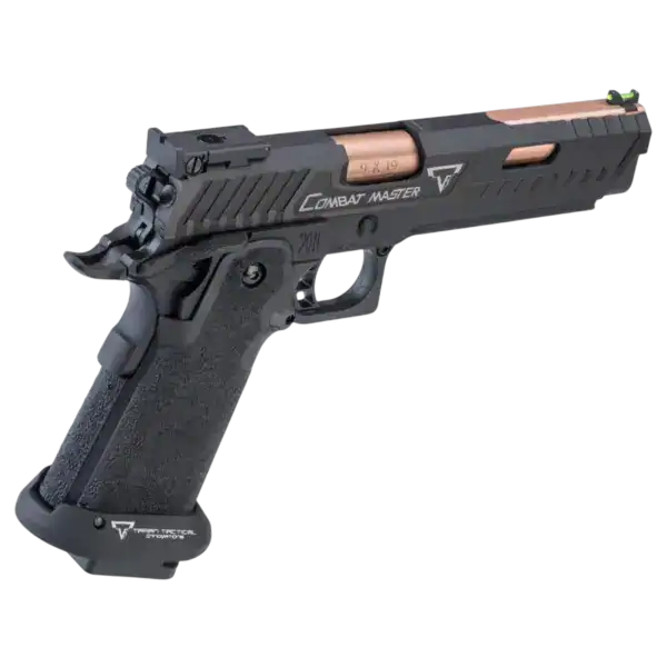emg tti jw3 combat master gas blowback pistol | custom island barrel | new
