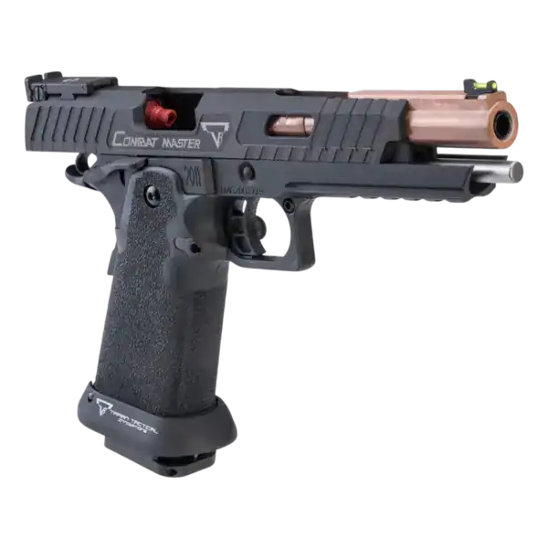 emg tti jw3 combat master gas blowback pistol | full auto custom island barrel version | new