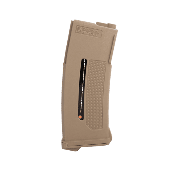 PTS EPM1 Magazine Dark Earth polymer mag for tactical cross-training paintball.