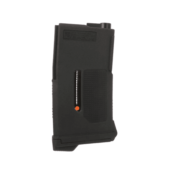 PTS EPM1-S AEG magazine in black for cross-training paintball.