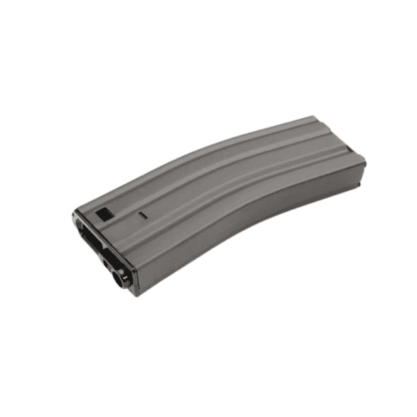 G&G M4 450rd Highcap black magazine for tactical paintball cross-training.