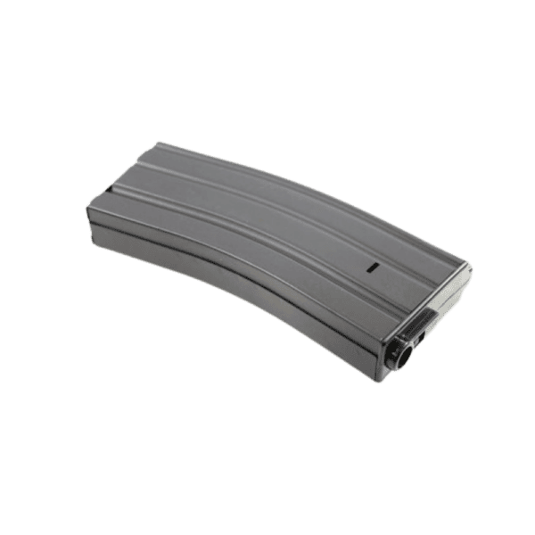 G&G M4 79rd Midcap black magazine for tactical paintball cross-training.
