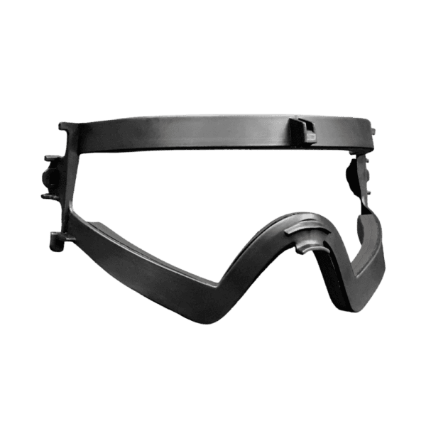 Virtue VIO GS replacement foam in open cell black for paintball masks.