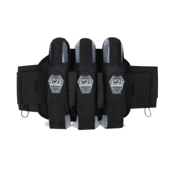 GXG 3+4 Pod Pack Black paintball harness upgrade.