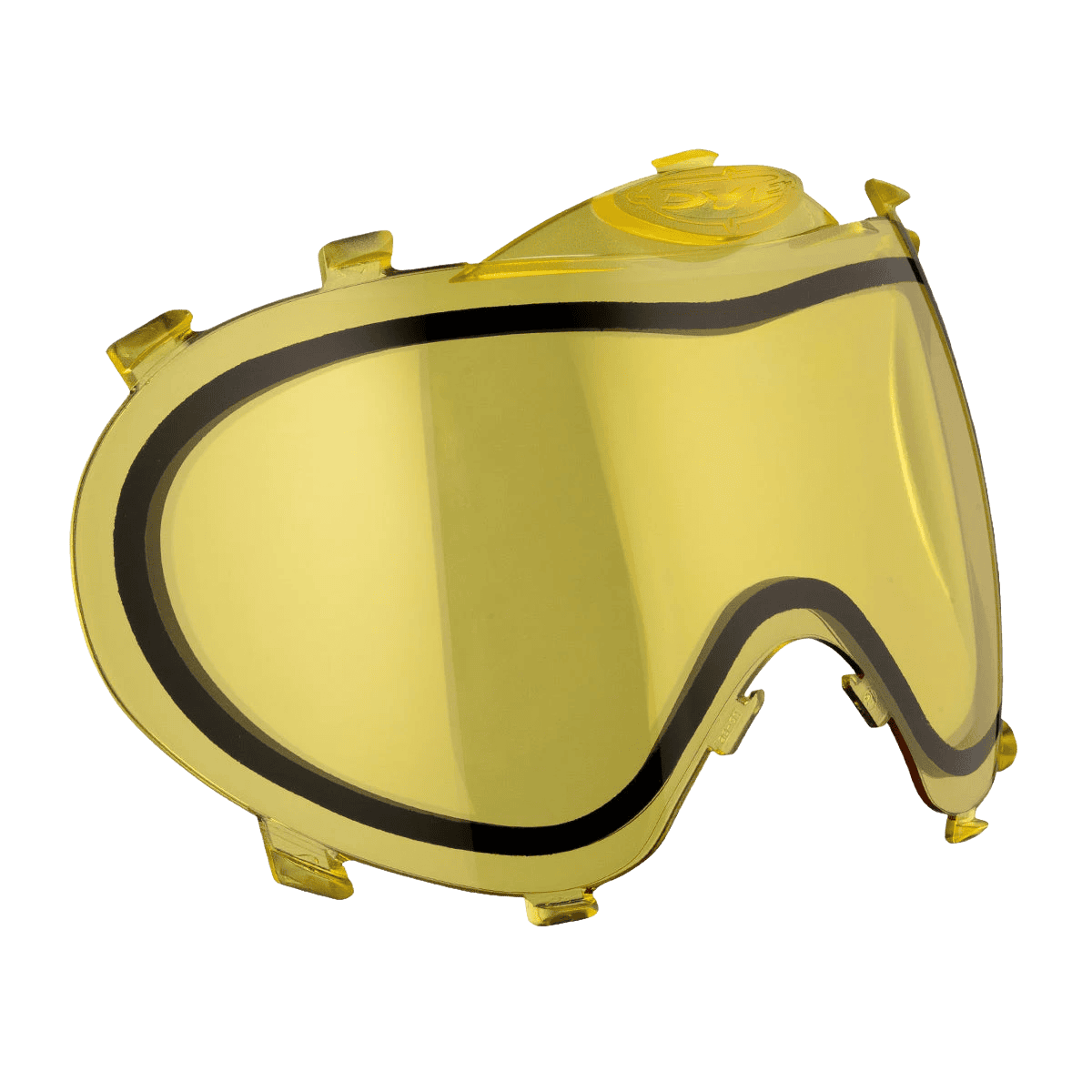 DYE i3 Pro Thermal Lens Yellow replacement for Invision paintball goggles.