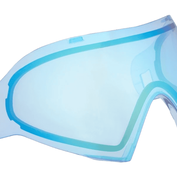 DYE i4/i5 Thermal Lens Dyetanium Blue Ice variant for DYE paintball goggles.