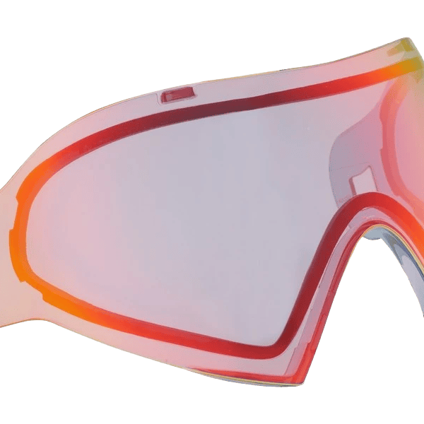 DYE i4/i5 Thermal Lens Dyetanium Bronze Fire variant for DYE paintball goggles.