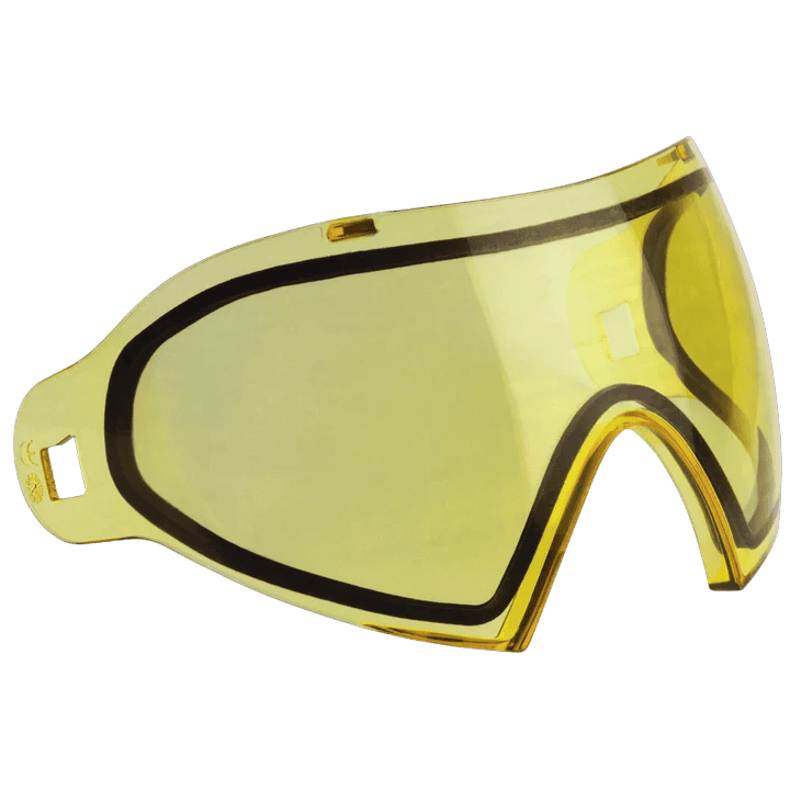 DYE i4/i5 Thermal Lens Yellow replacement for DYE paintball goggles.