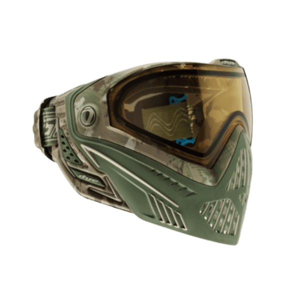 DYE brand i5 Thermal Paintball Goggle mask in Dyecam 2.0 camouflage.