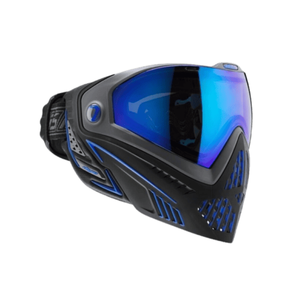 DYE i5 Goggle Storm 2.0 thermal paintball mask profile view.