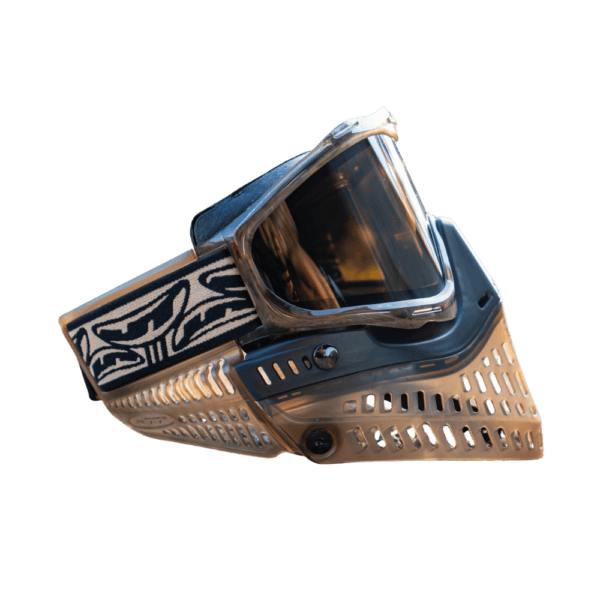 JT Proflex LE limited edition Doo Doo Brown Ice thermal paintball mask.