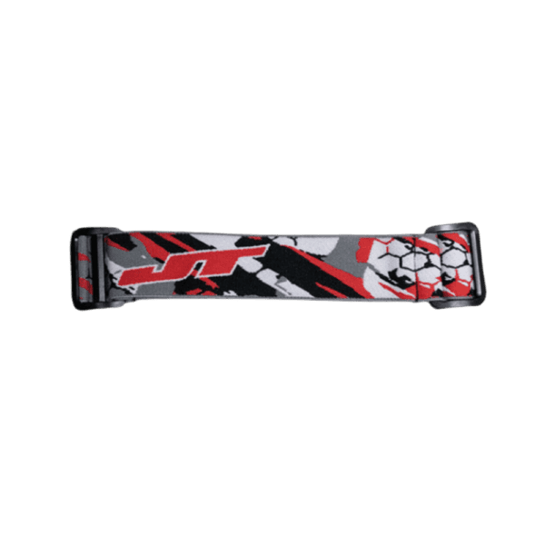 JT Woven Goggle Strap in Special Edition Red for JT paintball mask customization.