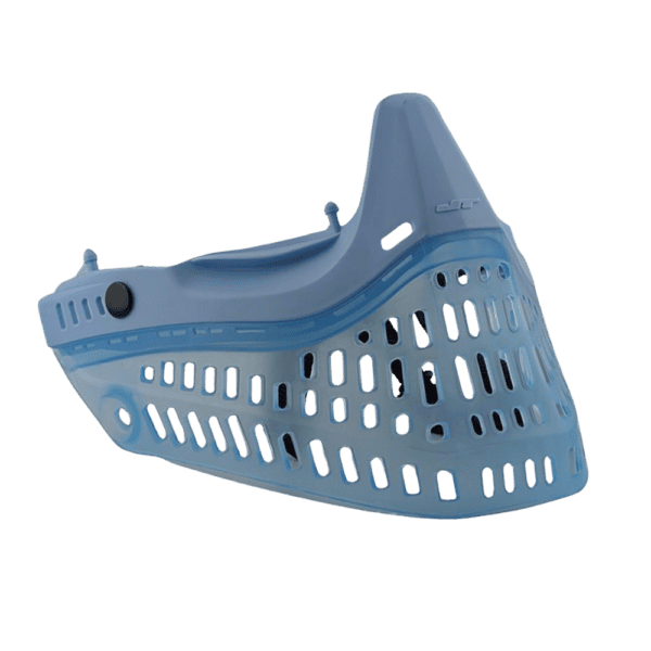 JT Proflex Nose and Skirt in Ice Aquamarine for paintball mask customization.