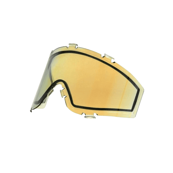 JT Spectra Thermal Prizm Lens 2.0 Gold variant for JT paintball goggles.