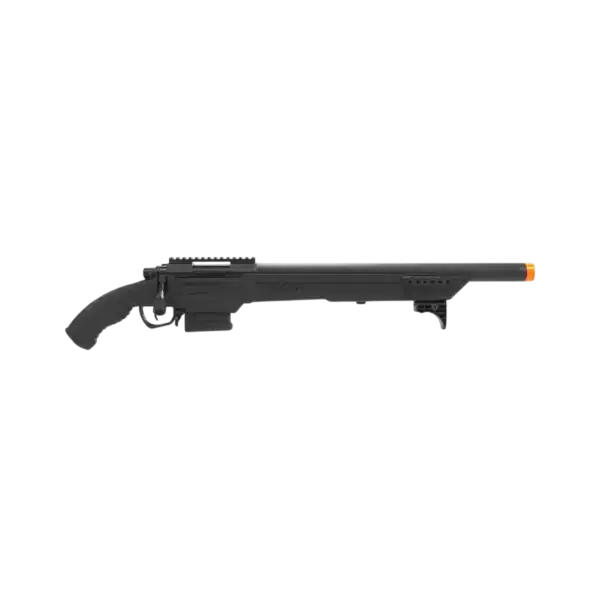 action army t11s pro bolt action spring airsoft sniper pistol | black | new