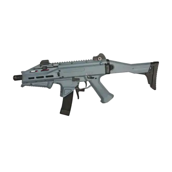 actionsportgames cz scorpion evo 3 atek airsoft aeg submachine gun | proline edition | battleship grey dual tone | new