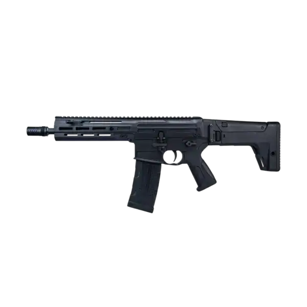 ActionSportGames FLCN 5.56 SportLine airsoft AEG rifle in matte black.