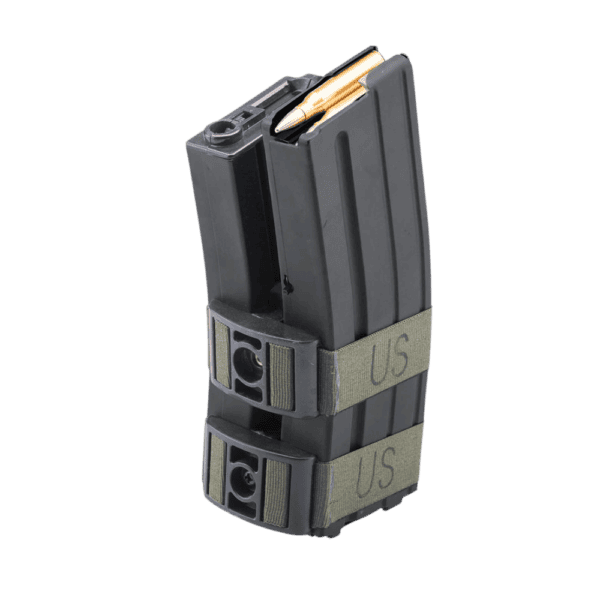 Matrix Matrix Electric Auto Winding Dual Mag M4 M16 Series 1300rd black paintball cross-training loader.