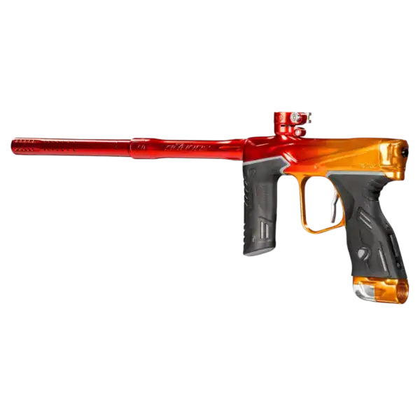 dye mxr electronic paintball marker | sunrise fade polish | new