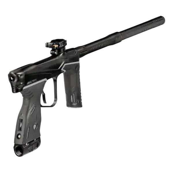dye mxr electronic paintball marker | darkness black / black dust | new