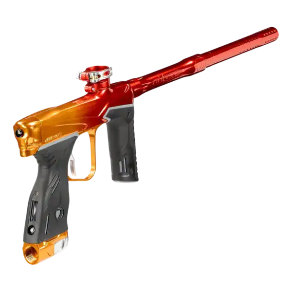dye mxr electronic paintball marker | sunrise fade polish | new