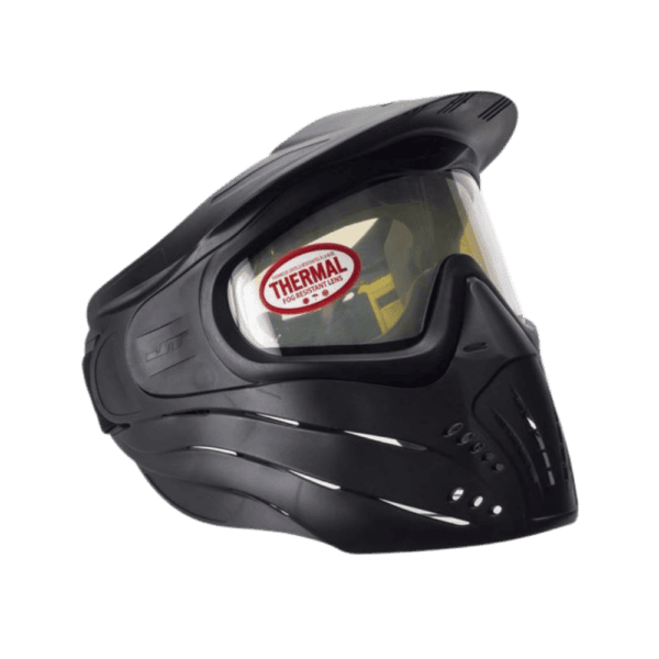 JT PREMISE GOGGLE black thermal lens paintball mask system.