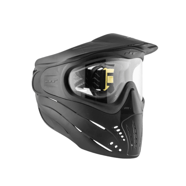 JT PREMISE GOGGLE black thermal lens paintball mask system.