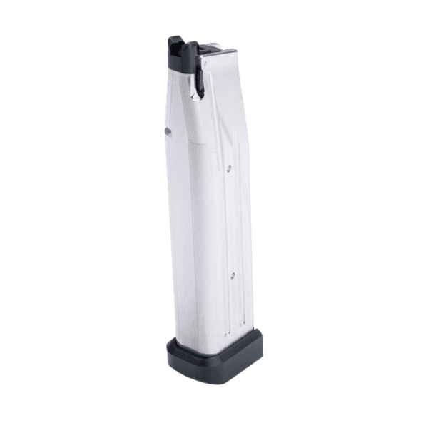 ProWin 41 Round Lightweight Alum Mag Extended Mag for Hi-Capa Gas Blowback black paintball training magazine.