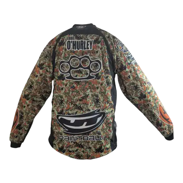 custom jt fight club jersey, camo, 2xl used