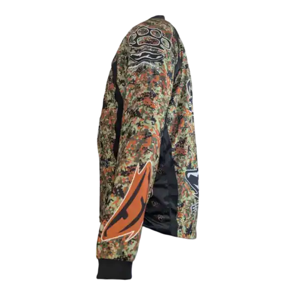 custom jt fight club jersey, camo, 2xl used