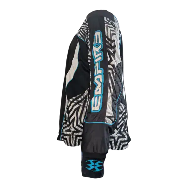 empire jersey ltd run, blue/white/black stars, 3xl used