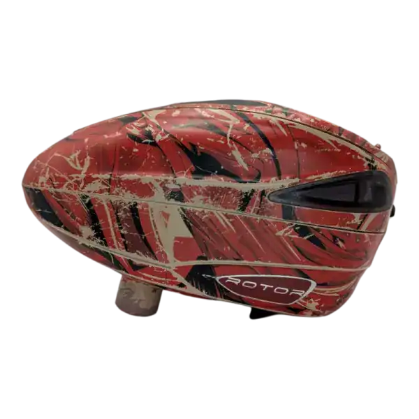 dye rotor, red/black used