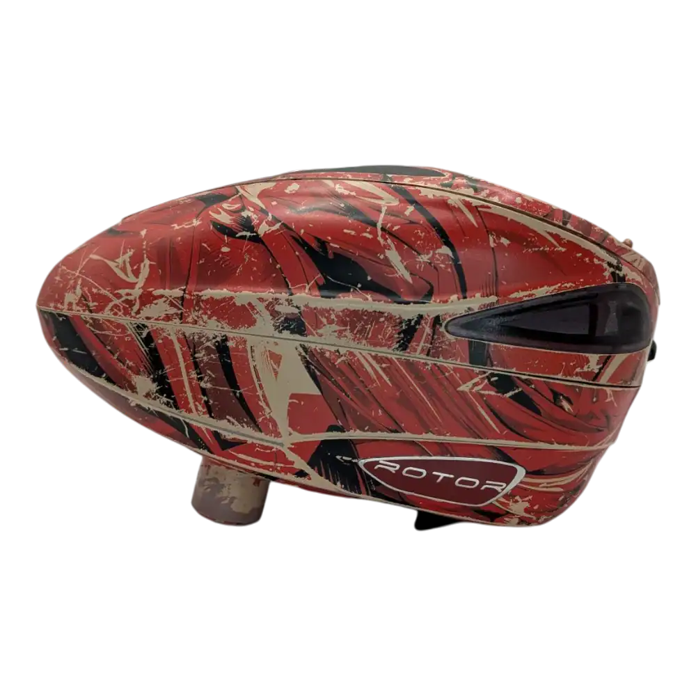 dye rotor, red/black used