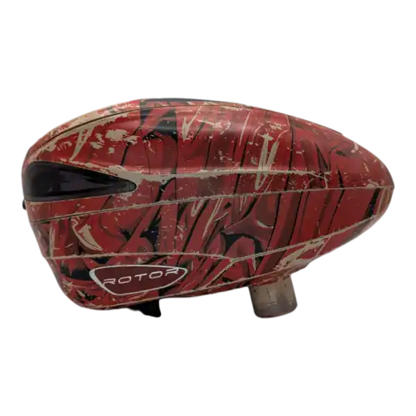 dye rotor, red/black used