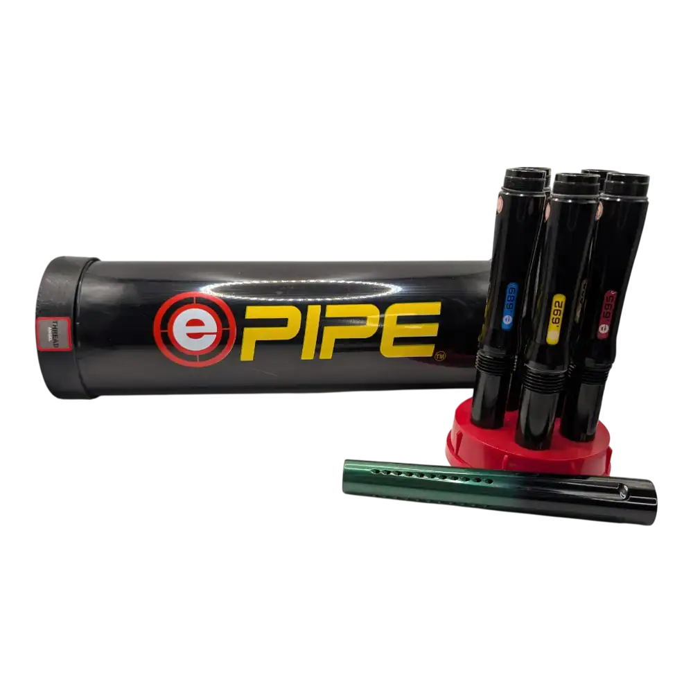 evil pipe barrel kit, 12 inch w/ backs, angel threading new